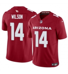 Men Arizona Cardinals 14 Michael Wilson Red 2025 F U S E Vapor Untouchable Limited Stitched Jersey Men Arizona Cardinals 14 Michael Wilson Red 2025 F U S E Vapor Untouchable Limited Stitched Jersey