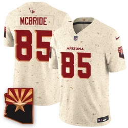 Men Arizona Cardinals 85 Trey McBride 2025 F U S E Rivalries Vapor Untouchable Limited Stitched Jersey