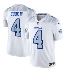 Women Buffalo Bills 4 James Cook III White 2025 F U S E Rivalries Vapor Untouchable Stitched Football Jersey Women Buffalo Bills 4 James Cook III White 2025 F U S E Rivalries Vapor Untouchable Stitched Football Jersey