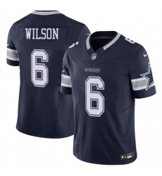Men Dallas Cowboys 6 Donovan Wilson Navy 2025 F U S E Vapor Untouchable Limited Stitched Football Jersey Men Dallas Cowboys 6 Donovan Wilson Navy 2025 F U S E Vapor Untouchable Limited Stitched Football Jersey