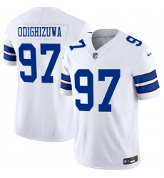 Men Dallas Cowboys 97 Osa Odighizuwa White 2025 F U S E Vapor Untouchable Limited Stitched Football Jersey
