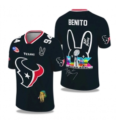 Men Houston Texans 2025 2026 Bowl LX Print Jersey Men Houston Texans 2025 2026 Bowl LX Print Jersey