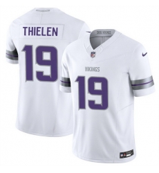 Men Minnesota Vikings 19 Adam Thielen White 2025 F U S E Winter Warrior Limited Stitched Jersey Men Minnesota Vikings 19 Adam Thielen White 2025 F U S E Winter Warrior Limited Stitched Jersey