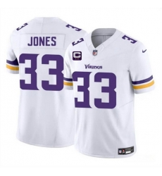 Men Minnesota Vikings 33 Aaron Jones White 2025 F U S E Vapor Untouchable Limited Stitched Jersey Men Minnesota Vikings 33 Aaron Jones White 2025 F U S E Vapor Untouchable Limited Stitched Jersey