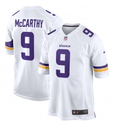 Men Minnesota Vikings #9 QB J.J. McCarthy White Stitched NFL Jersey Men Minnesota Vikings #9 QB J.J. McCarthy White Stitched NFL Jersey