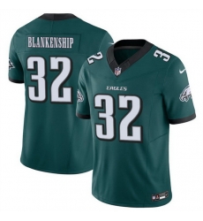 Men Philadelphia Eagles 32 Reed Blankenship Green 2025 F U S E  Vapor Untouchable Limited Throwback Stitched Football Jersey