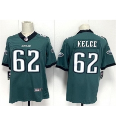 Men Philadelphia Eagles 62 Jason Kelce Green 2024 New Vapor Untouchable Limited Stitched Football Jersey Men Philadelphia Eagles 62 Jason Kelce Green 2024 New Vapor Untouchable Limited Stitched Football Jersey
