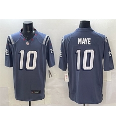 Men New England Patriots 10 Drake Maye 2025 u201CRivalries u201D Stitched Football Jersey Men New England Patriots 10 Drake Maye 2025 u201CRivalries u201D Stitched Football Jersey