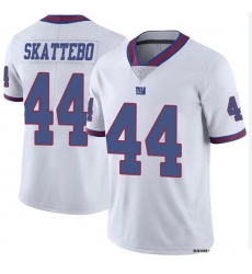 Men New York Giants 44 Cam Skattebo Rush Stitched Football Jersey Men New York Giants 44 Cam Skattebo Rush Stitched Football Jersey