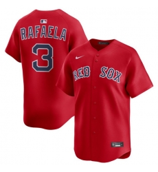 Men Boston Red Sox Nike Home Limited Jersey Red Rafaela Ceddanne 3