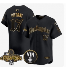 Men Dodgers 2025 LA Gothic Style Gold Vapor Premier Limited Stitched Jersey