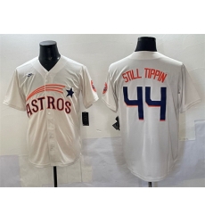 Men Houston Astros 44 Still Tippin Cream Throwback Cooperstown Collection Limited Stitched Baseball Jersey Men Houston Astros 44 Still Tippin Cream Throwback Cooperstown Collection Limited Stitched Baseball Jersey