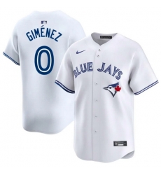 Men Toronto Blue Jays 0 Andres Gimenez Cool Base Stitched Baseball Jersey White Men Toronto Blue Jays 0 Andres Gimenez Cool Base Stitched Baseball Jersey White