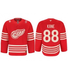 Men Detroit Red Wings Active Player Custom Red 2025 Centennial Premium With 100 and P Patch Stitched Hockey Jersey Men Detroit Red Wings Active Player Custom Red 2025 Centennial Premium With 100 and P Patch Stitched Hockey Jersey