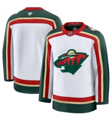 Men Minnesota Wild Blank White 2025 25th Anniversary Stitched Hockey Jersey Men Minnesota Wild Blank White 2025 25th Anniversary Stitched Hockey Jersey