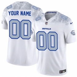 Men Women Youth Buffalo Bills Active Player Custom White 2025 F.U.S.E. “Rivalries” Vapor Untouchable Limited Football Stitched Jersey