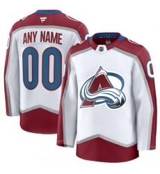 Men Women Youth Colorado Avalanche Fanatics Away Premium Custom Jersey White Men Women Youth Colorado Avalanche Fanatics Away Premium Custom Jersey White