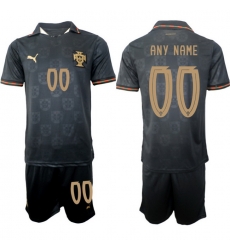 Portugal 2026 FIFA World Cup Soccer Jersey Black CUSTOM