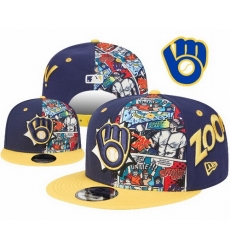 Milwaukee Brewers Snapback Cap 25K G359 Milwaukee Brewers Snapback Cap 25K G359