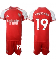 Men Arsenal 2026 Soccer Jerseys Red #19 TROSSARD Men Arsenal 2026 Soccer Jerseys Red #19 TROSSARD