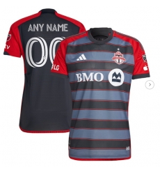 Men's Toronto FC adidas Gray 2023 Club Kit Authentic Custom Jersey