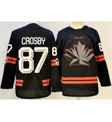 Men Canada Hockey 87 Sidney Crosby Black Stitched Jersey Men Canada Hockey 87 Sidney Crosby Black Stitched Jersey
