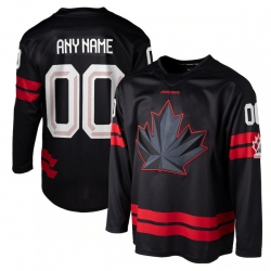 Men Women Youth Hockey Canada Black 2026 Replica Custom Jersey