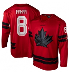Mens Makar Cale #8 Red Hockey Canada 2026 Replica Jersey Mens Makar Cale #8 Red Hockey Canada 2026 Replica Jersey
