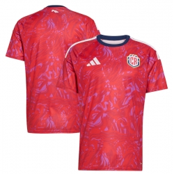 Men adidas Red Costa Rica National Team FIFA x World Cup 2026 Home Replica Jersey