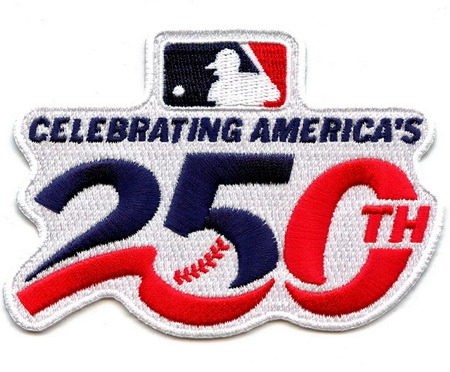 Women New York Mets Celebrating America 250th annivesary Patch Biaog